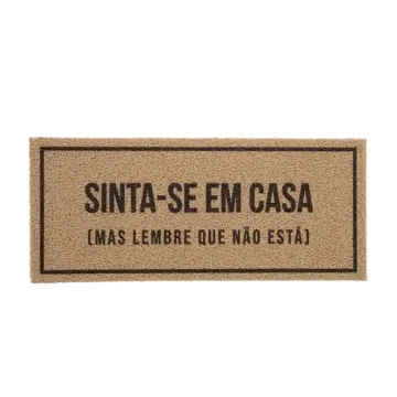 Tapete Vinil Long Sinta-se em Casa Kapazi